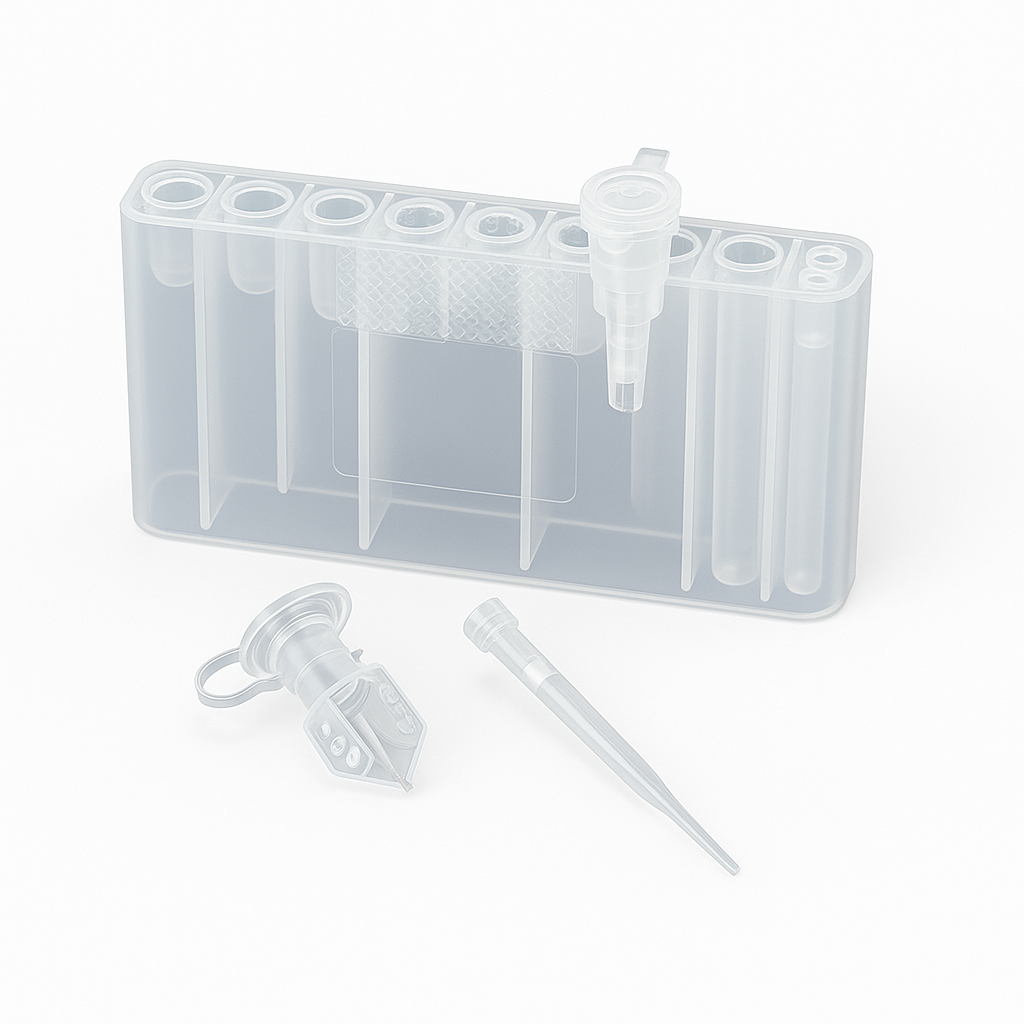 Suporte de Reagentes com Tubo de Reação PCR e Ponteira para iPonatic II Sansure®