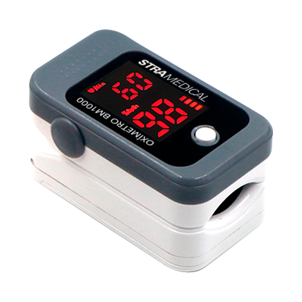 Oxímetro de Pulso de Dedo LED - BM1000 - Stra Medical