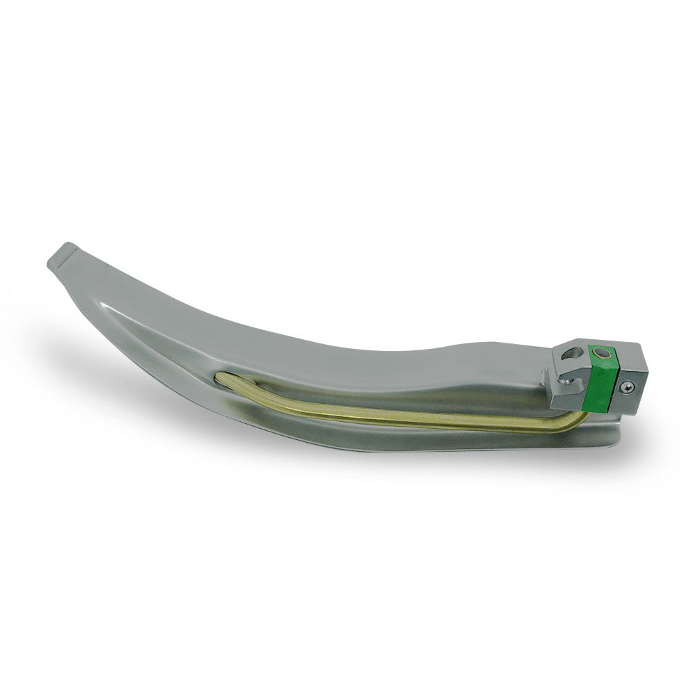 Lâmina de Laringoscópio Fibra Ótica para Ressonância Magnética - Curva MAC 5 - SM-3225 - Scope Medical