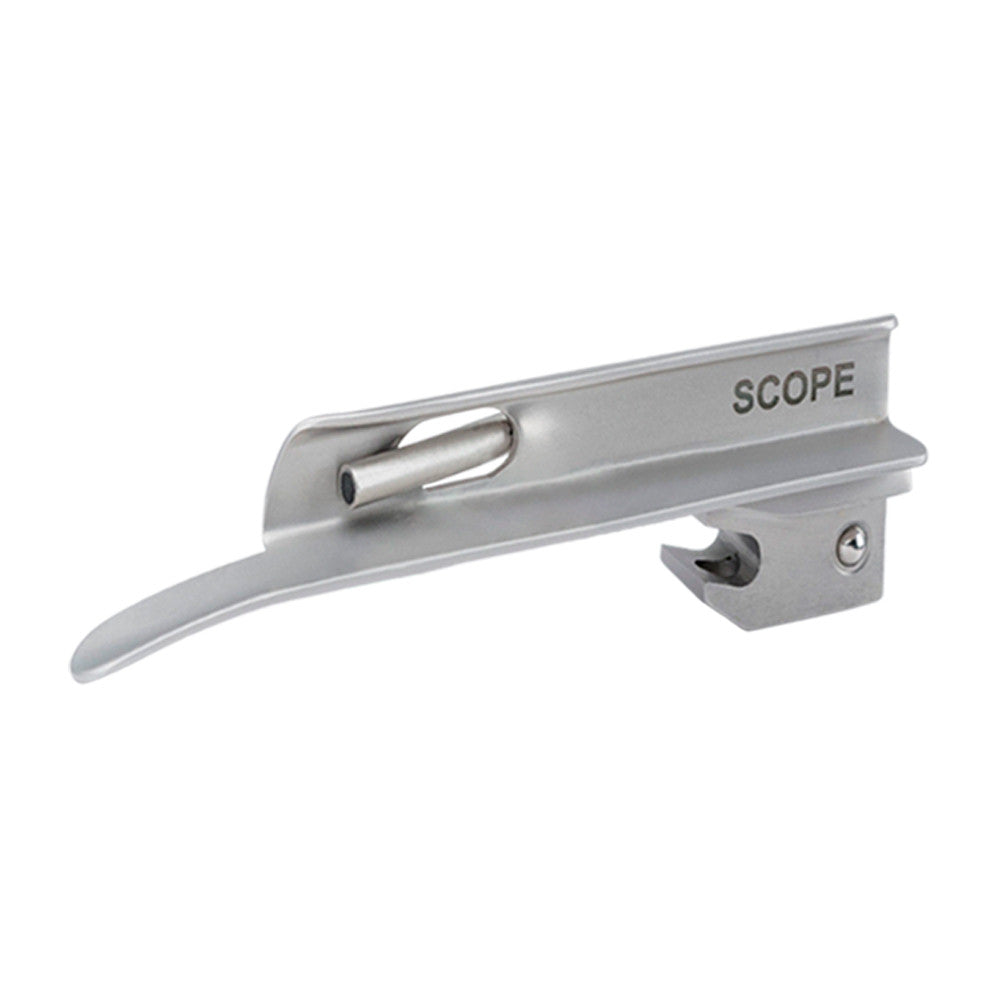 Scope Medical® Laringoscópio - Lâmina Reta Miller - Fibra Óptica - SM - 3234