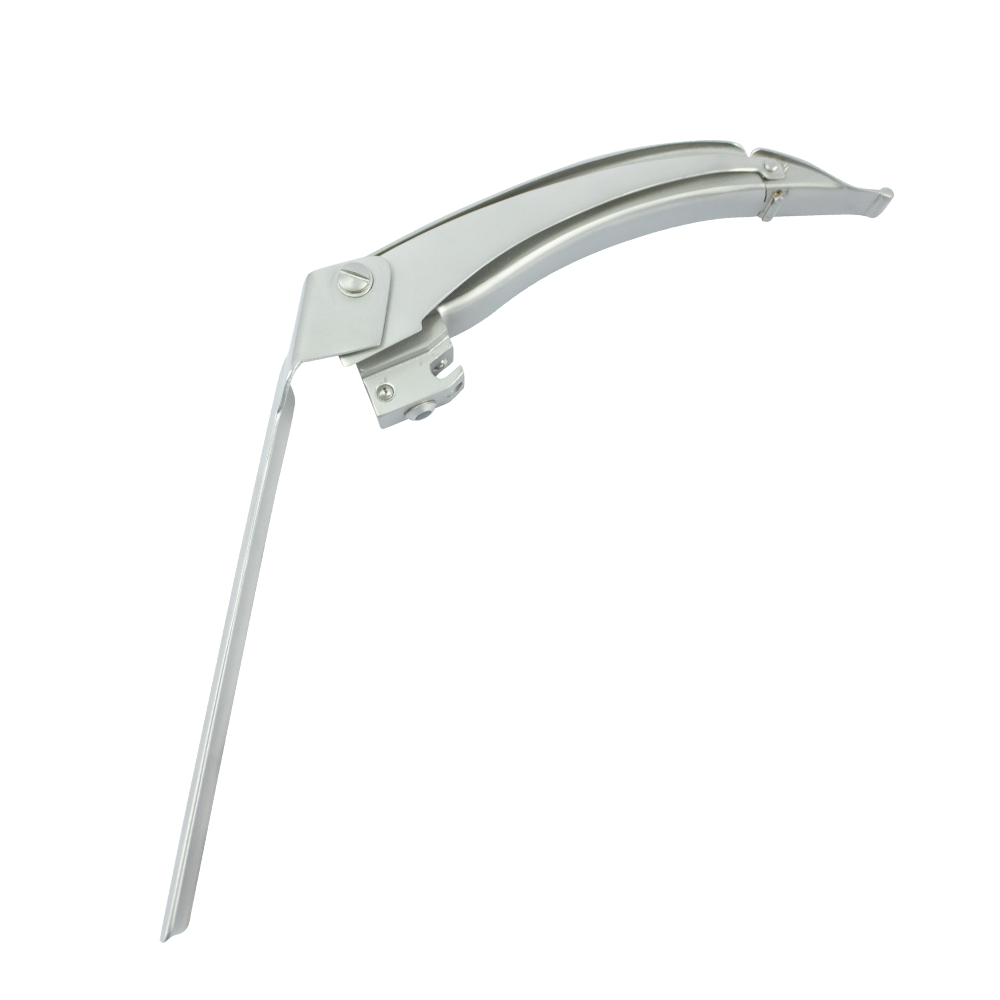 Lâmina Inox de Laringoscópio Fibra Óptica - Flexion Tip - Curva MAC 2 - SM-32L2 - Scope Medical