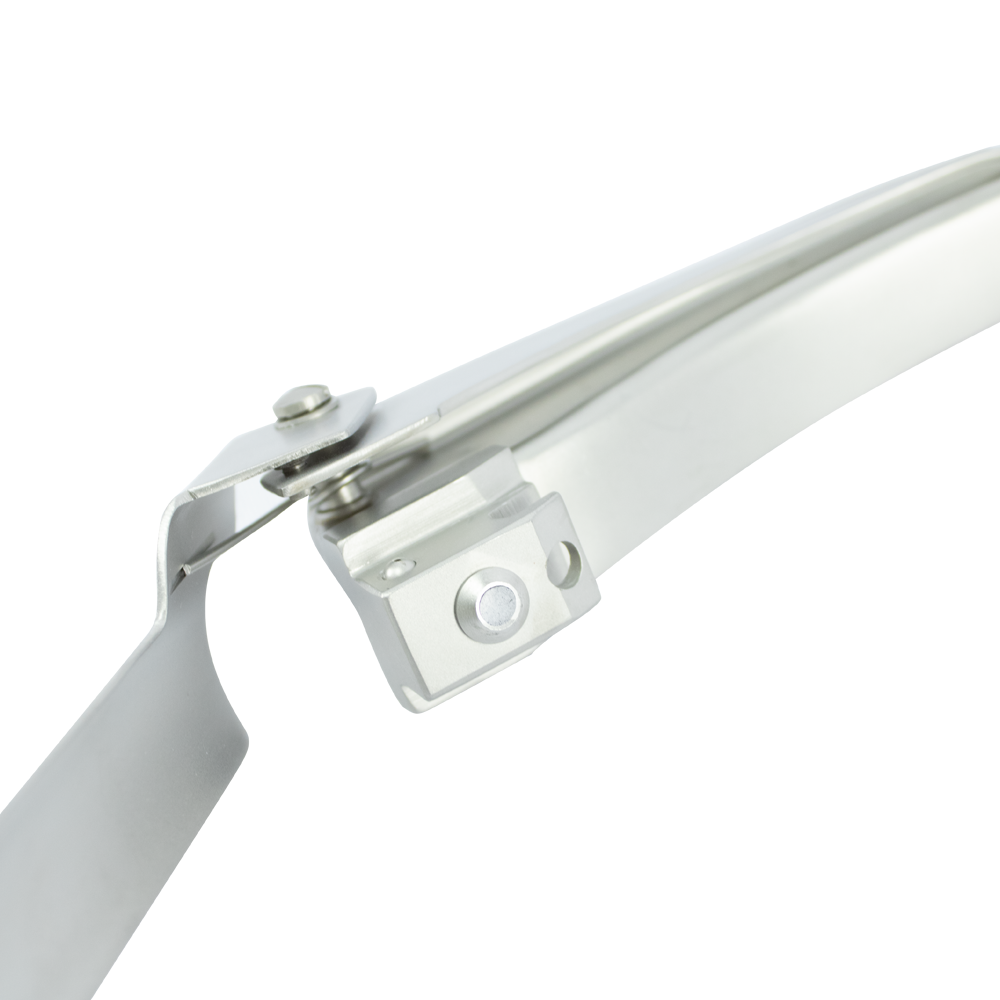 Lâmina Inox de Laringoscópio Fibra Óptica - Flexion Tip - Curva MAC 3 - SM-32L3 - Scope Medical